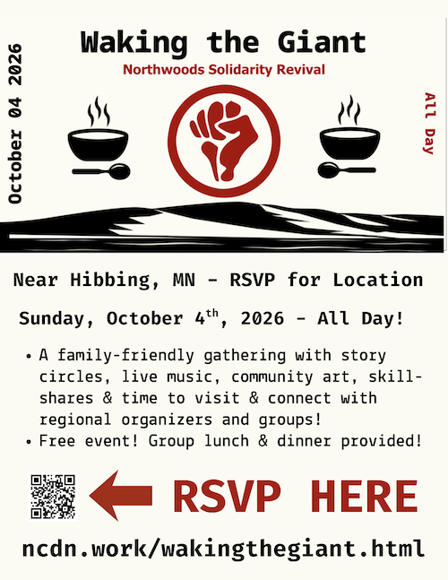 poster for event