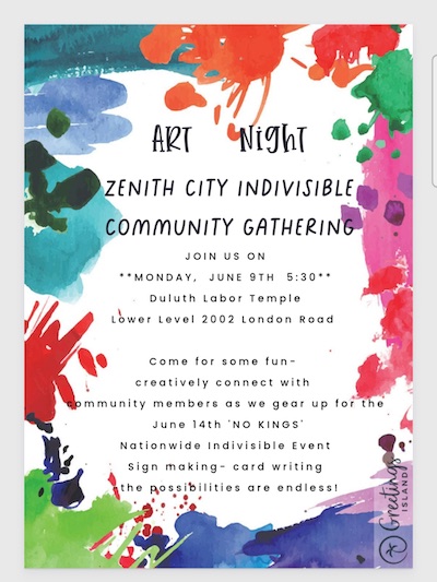poster for event
